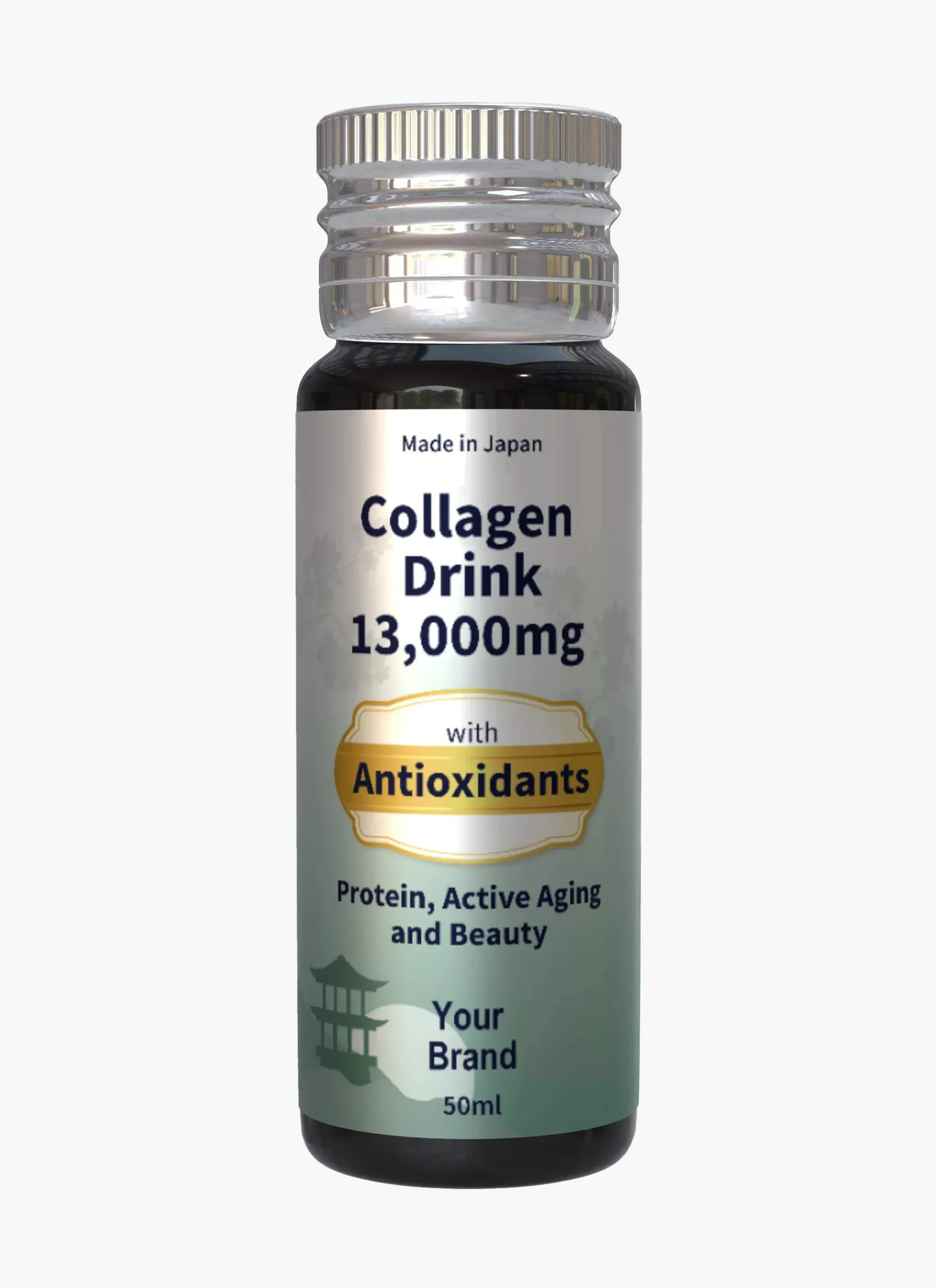 Collagen 13,000mg Drink with Antioxidants (UPC#MK10101/02)