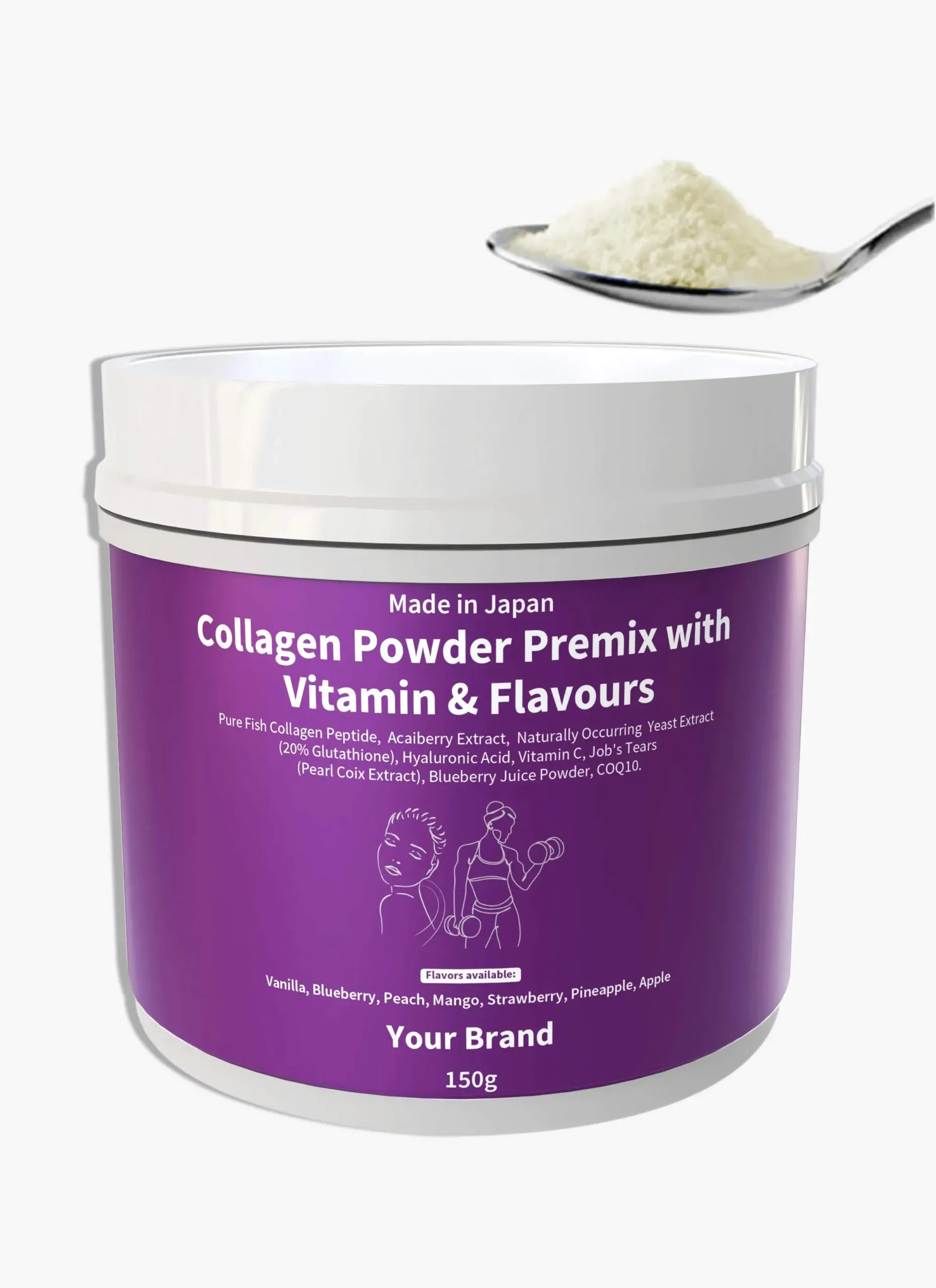 Collagen Premix with vitamins & flavours
