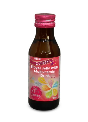 Collagen 1,000mg plus Royal Jelly & Multivitamins (100 ml x 10 bottles)