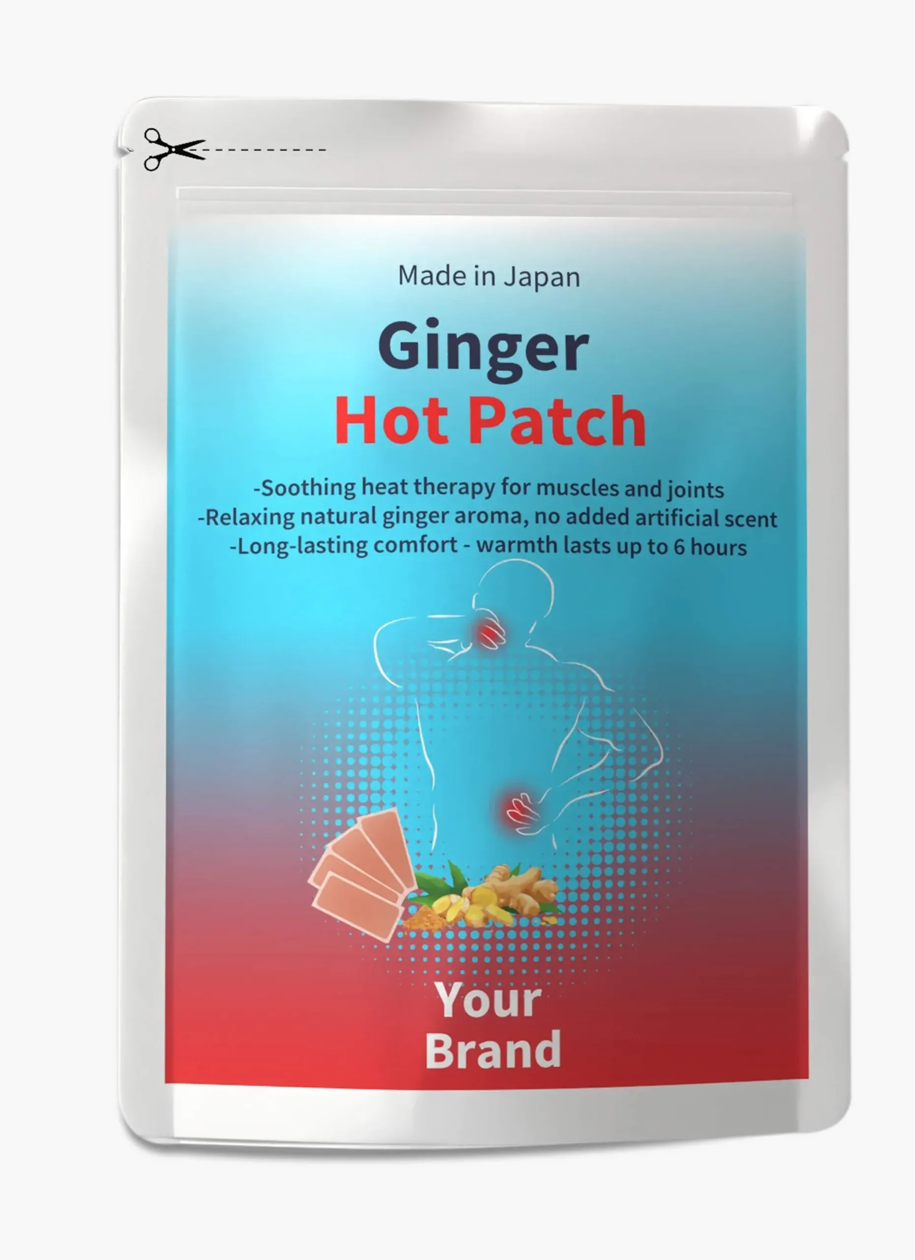 Ginger Hot Patch