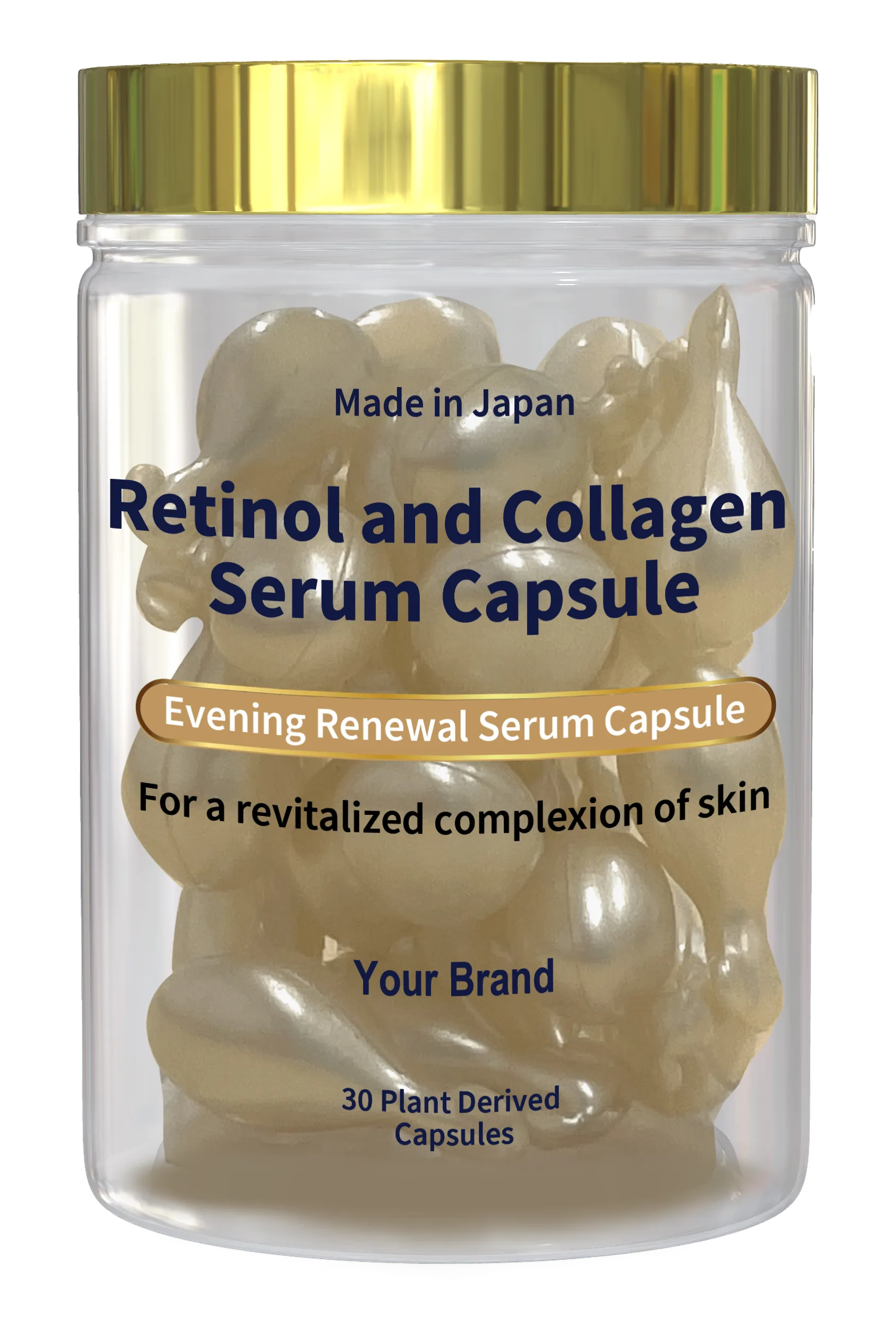 Retinol Collagen Serum Pearl Capsules